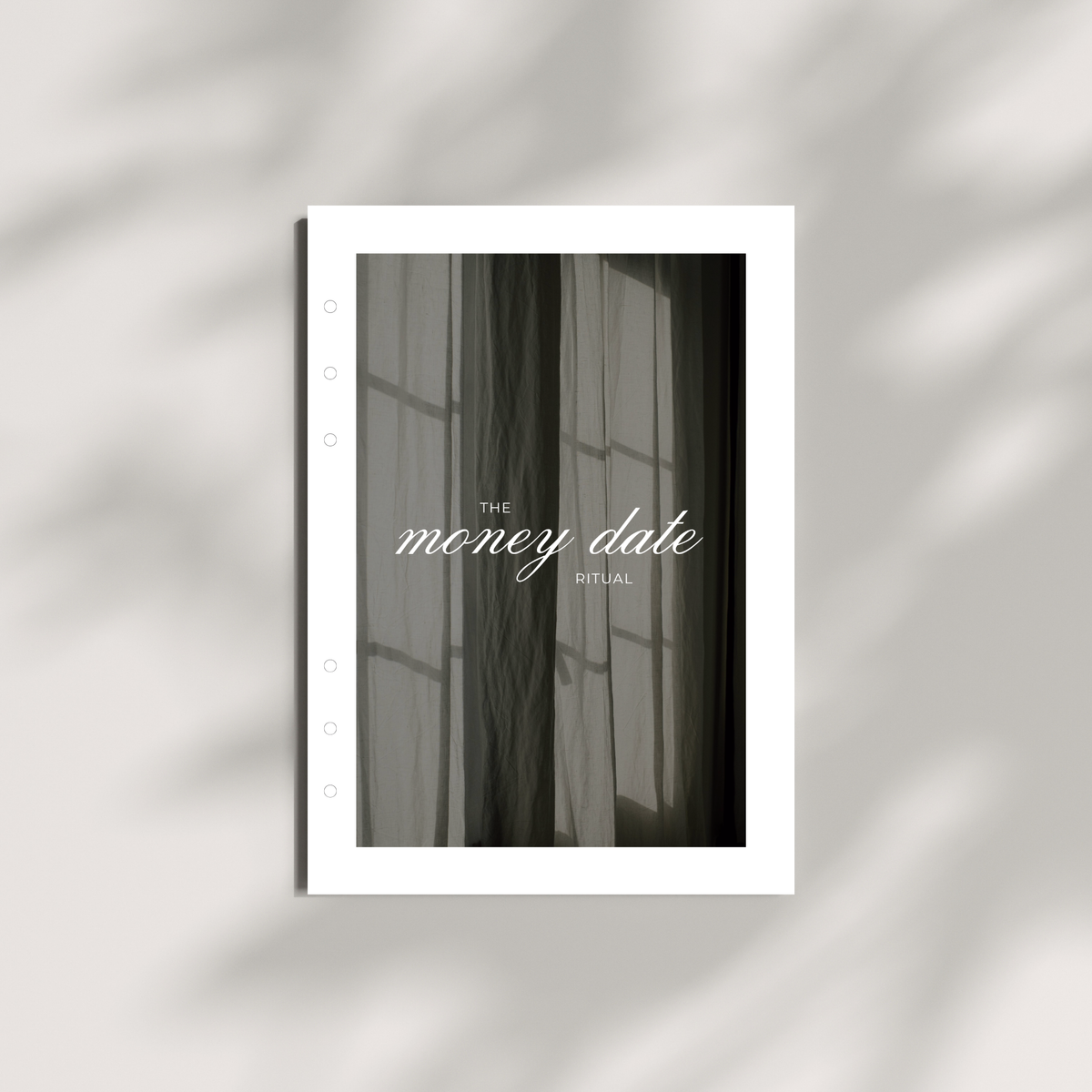 Insert Refill • The Money Date Ritual • 4-Month Set