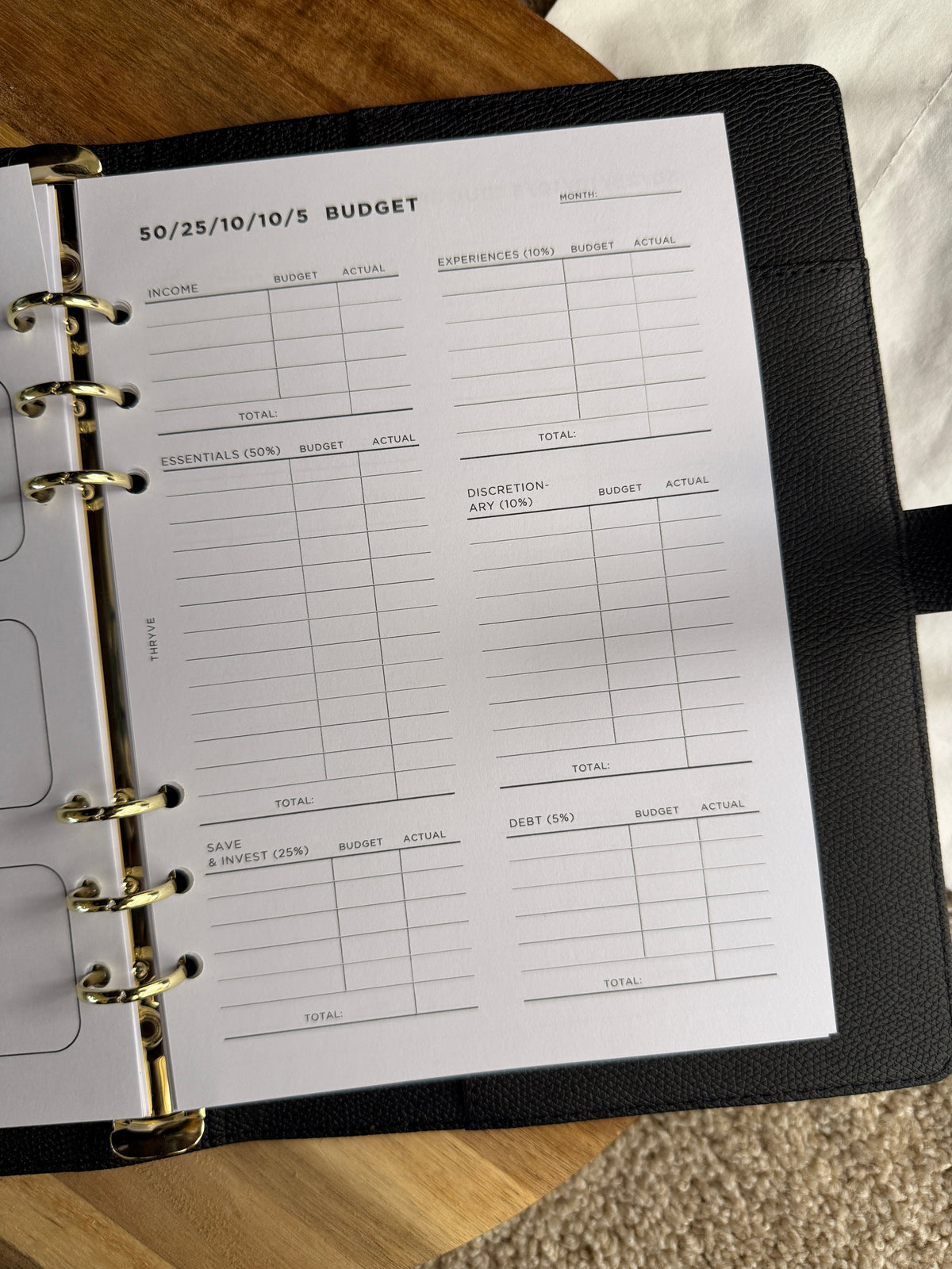 PLACEHOLDER: Budget insert spread
